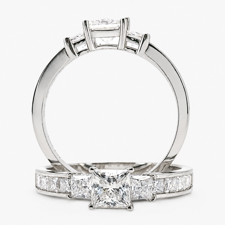 anillo de compromiso estilo Japones
