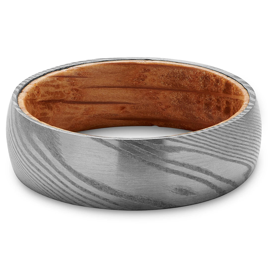 ANILLO DE COMPROMISO HOMBRE CAOBA