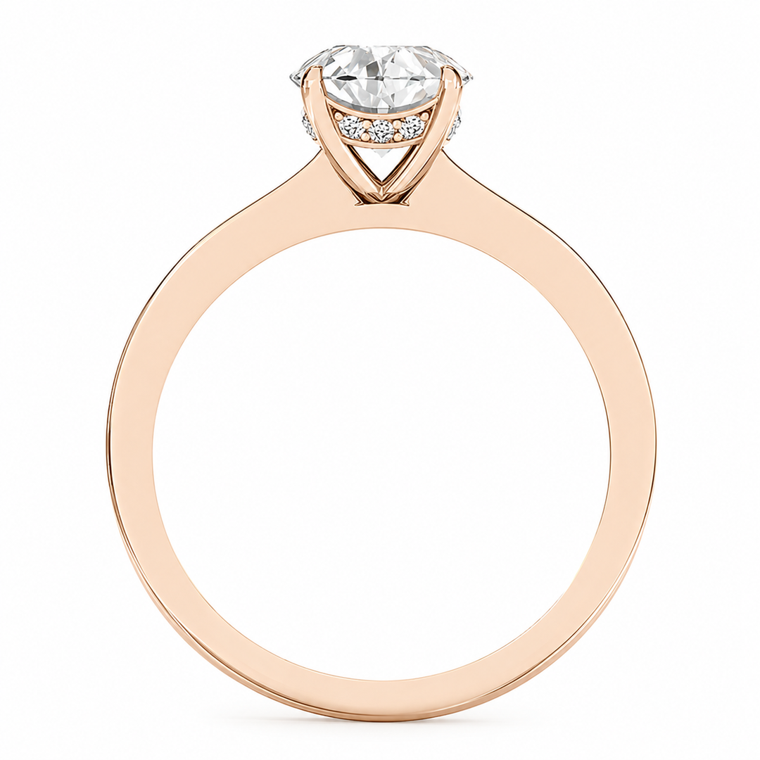 Anillo de compromiso - ETERNAL - Oro y Platino