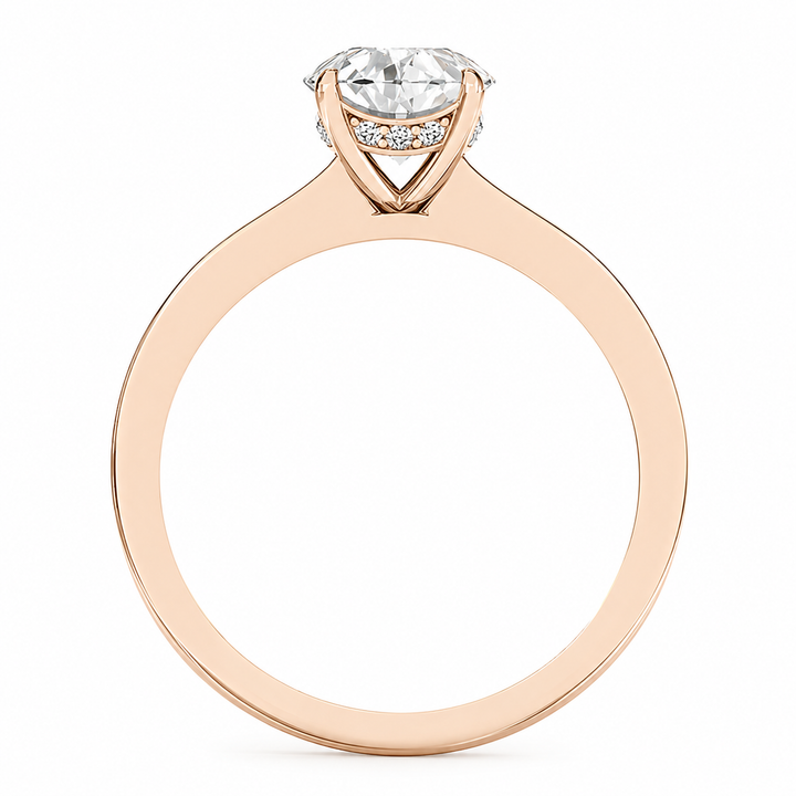 Anillo de compromiso - ETERNAL - Oro y Platino