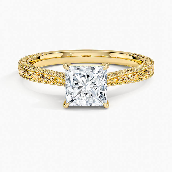 ANILLO DE COMPROMISO SOLITArio TALLADO 1,0 CT