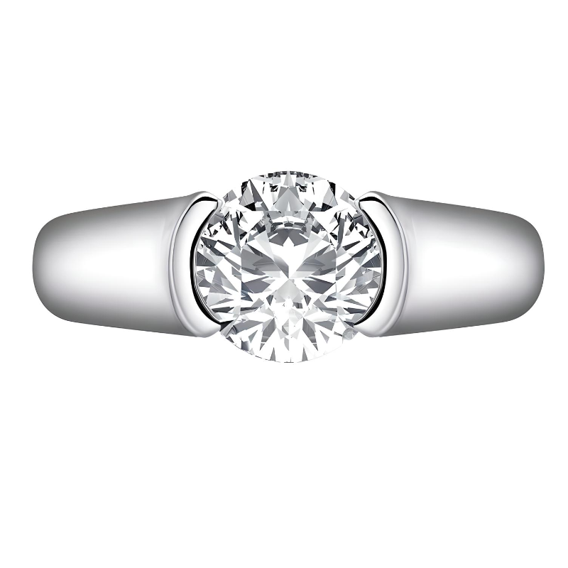 Anillo Morgan Bezel 2ct