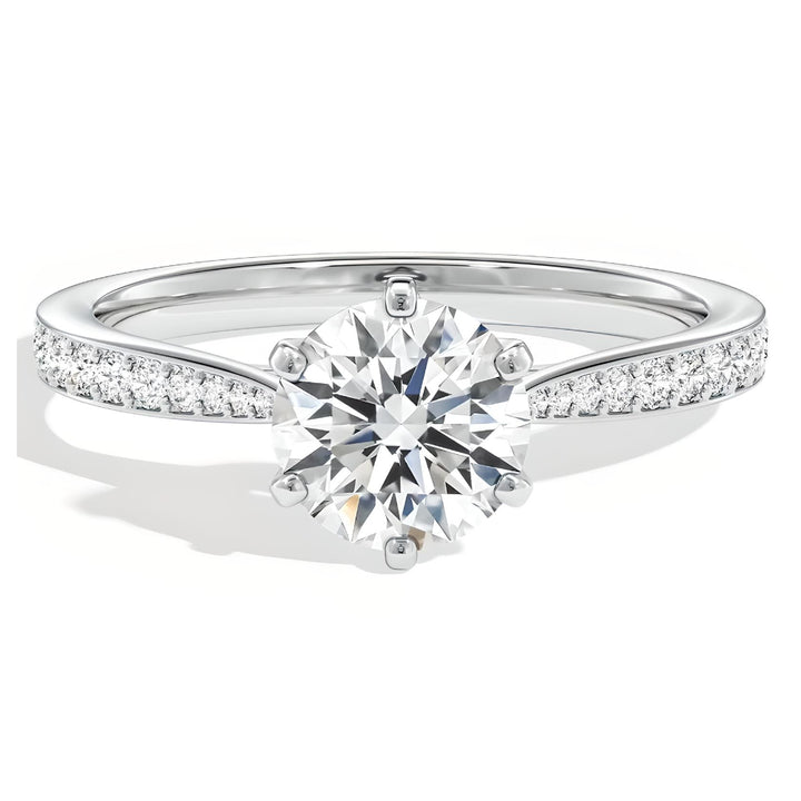 Anillo de compromiso brisa serena
