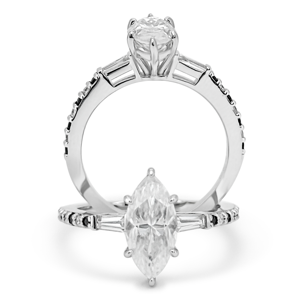ANILLO DE COMPROMISO MIDNIGHT MARQUIS