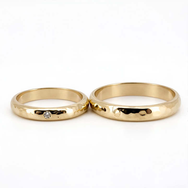 Par de Argollas Isabella en oro amarillo 18k