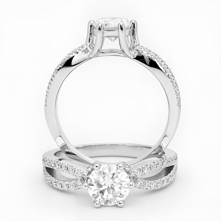 Anillo de compromiso INFINITY SPLIT