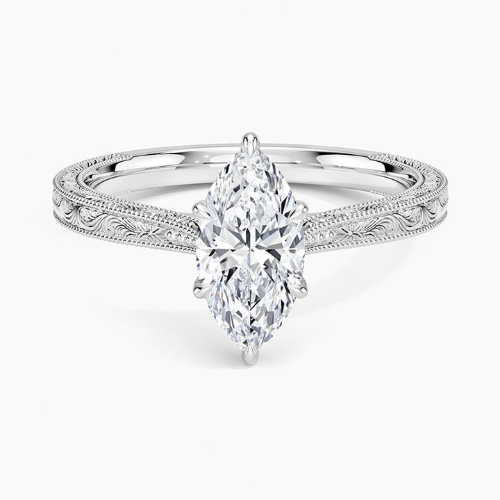 ANILLO DE COMPROMISO SOLITADO TALLADO 1,0 CT