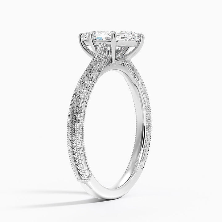 ANILLO DE COMPROMISO SOLITADO TALLADO 1,0 CT