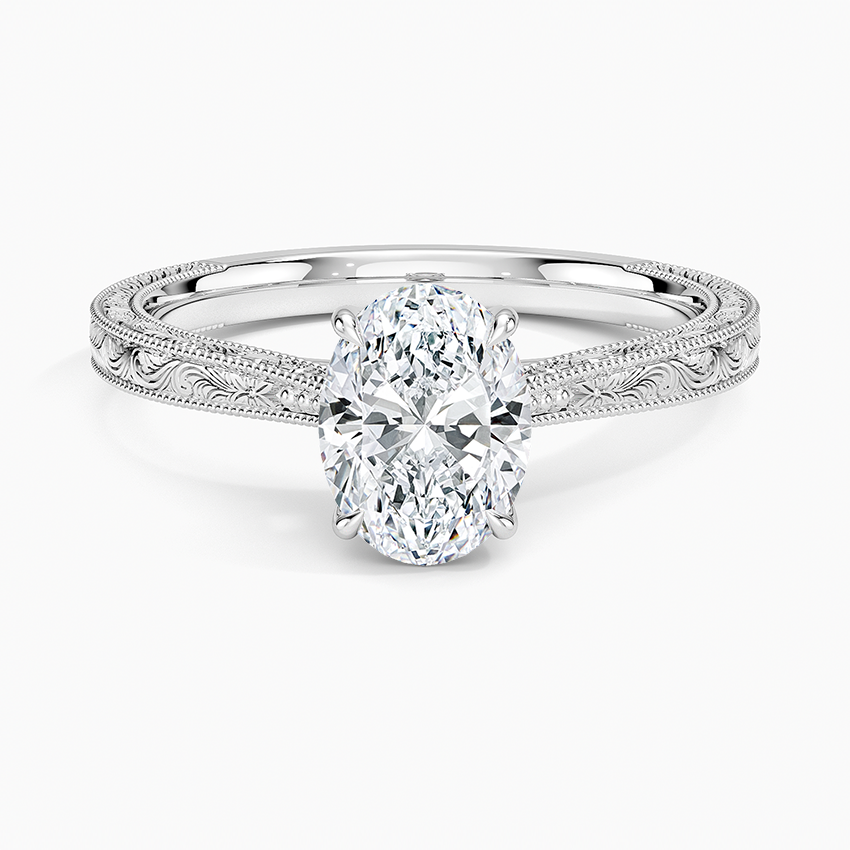 ANILLO DE COMPROMISO SOLITArio TALLADO 1,0 CT