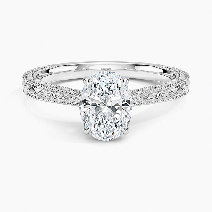 ANILLO DE COMPROMISO SOLITArio TALLADO 1,0 CT
