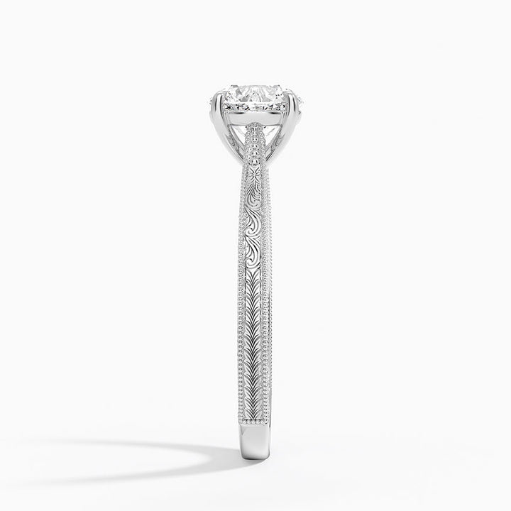 ANILLO DE COMPROMISO SOLITArio TALLADO 1,0 CT