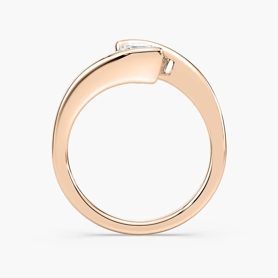 Solitario Aurum Embrace 0.5ct personalizado