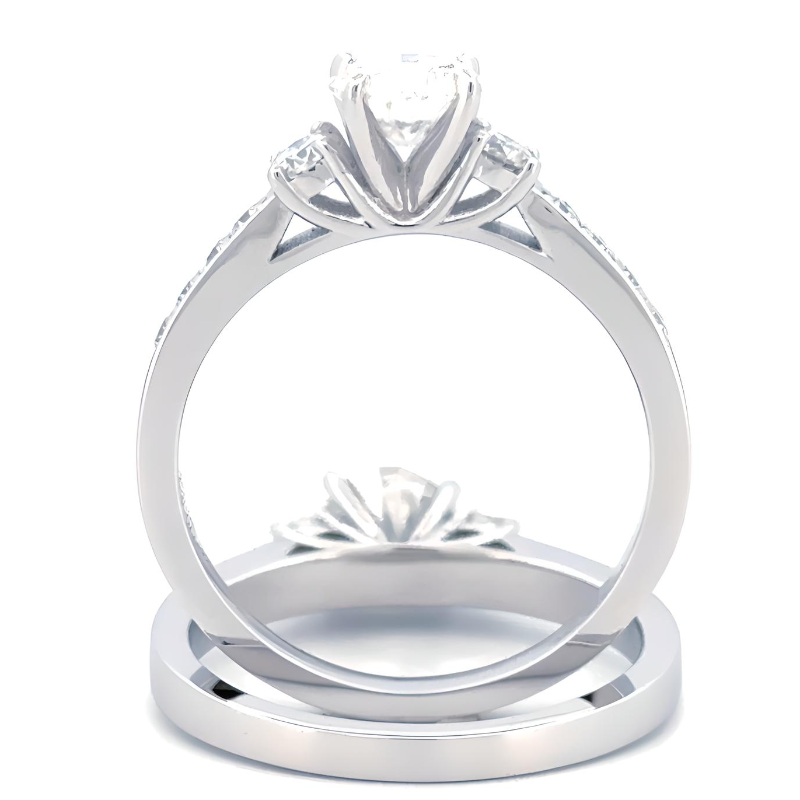 Anillo de compromiso CROWN ETERNITY
