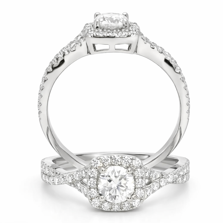 ANILLO DE COMPROMISO CORONA DEL AMOR