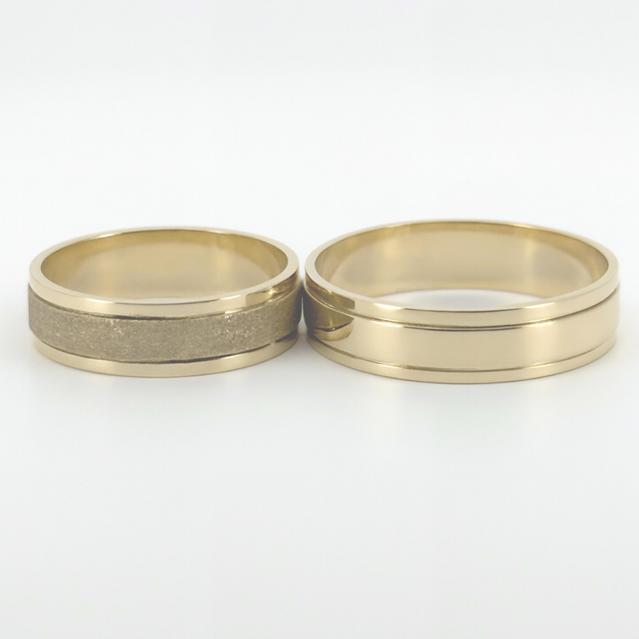 Par de Argollas Vittoria en oro amarillo 18k