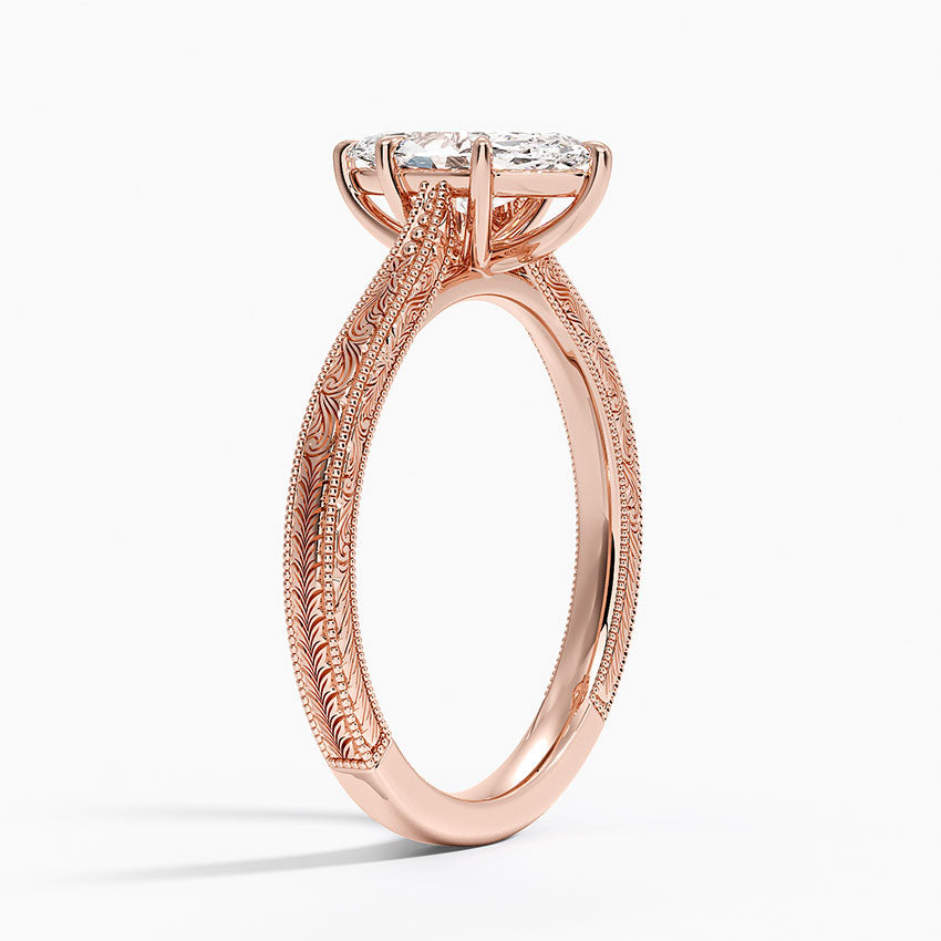 ANILLO DE COMPROMISO SOLITArio TALLADO 1,0 CT