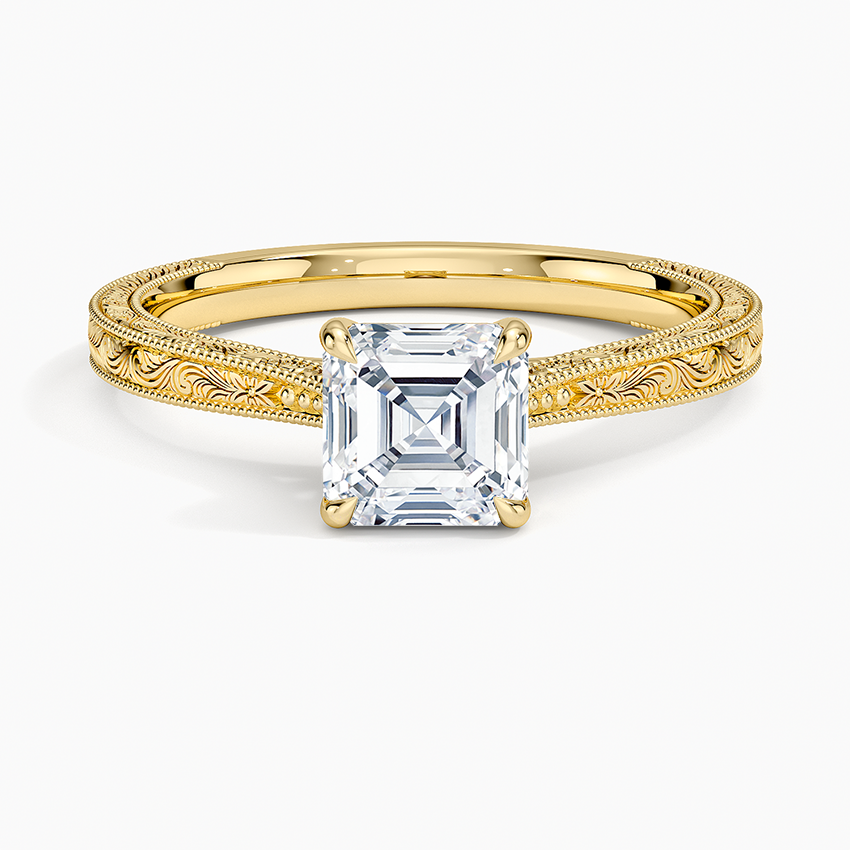 ANILLO DE COMPROMISO SOLITArio TALLADO 1,0 CT