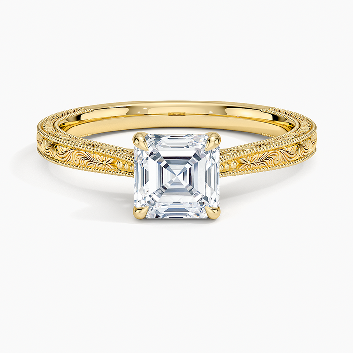ANILLO DE COMPROMISO SOLITArio TALLADO 1,0 CT