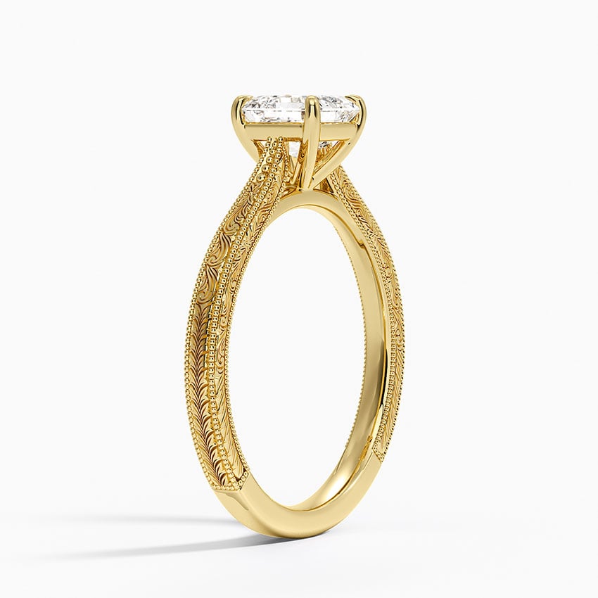 ANILLO DE COMPROMISO SOLITArio TALLADO 1,0 CT