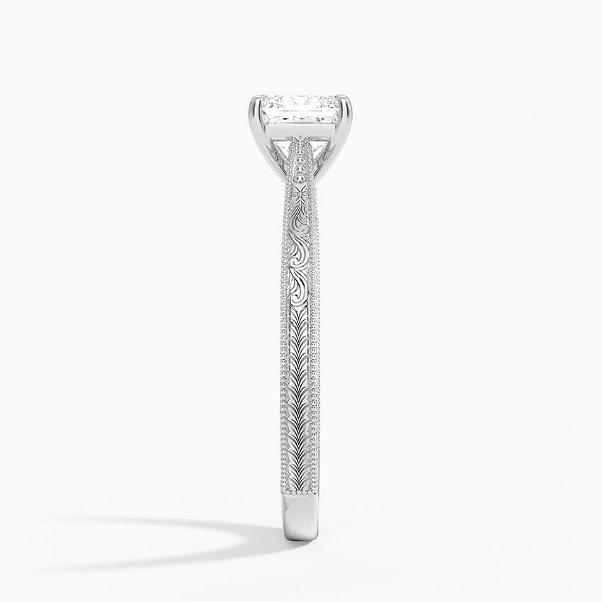 ANILLO DE COMPROMISO SOLITArio TALLADO 1,0 CT - Asscher Cut