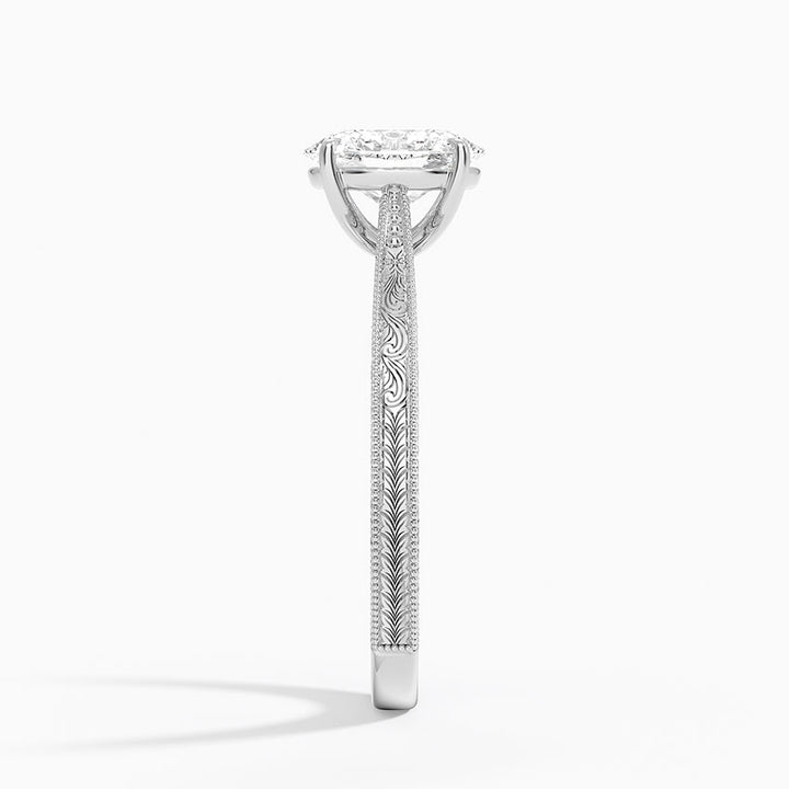 ANILLO DE COMPROMISO SOLITArio TALLADO 1,0 CT