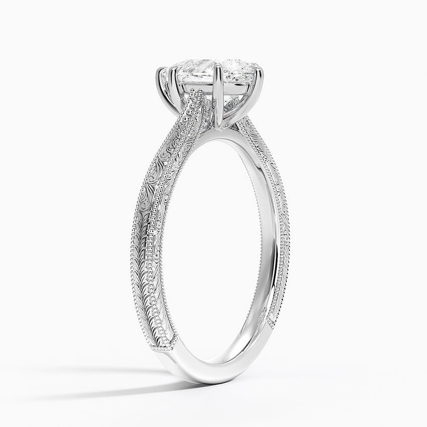 ANILLO DE COMPROMISO SOLITArio TALLADO 1,0 CT
