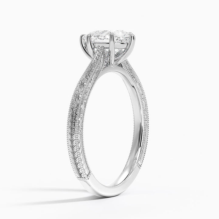 ANILLO DE COMPROMISO SOLITArio TALLADO 1,0 CT