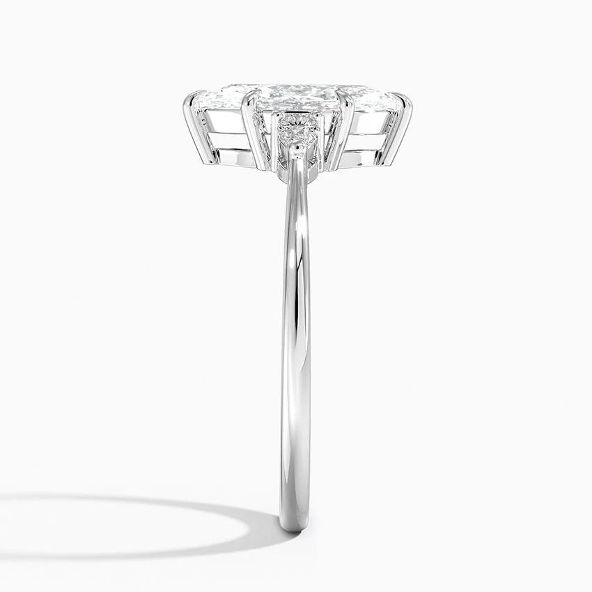 ANILLO DE COMPROMISO PETITE (1,25 + 0,11 CT) PERSONALIZADO - Princess Cut