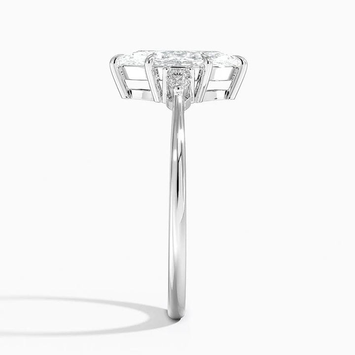 ANILLO DE COMPROMISO PETITE (1,25 + 0,11 CT) PERSONALIZADO - Princess Cut