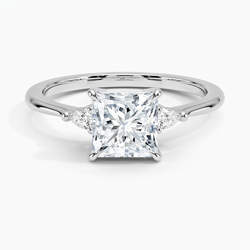 ANILLO DE COMPROMISO PETITE (1,25 + 0,11 CT) PERSONALIZADO - Princess Cut