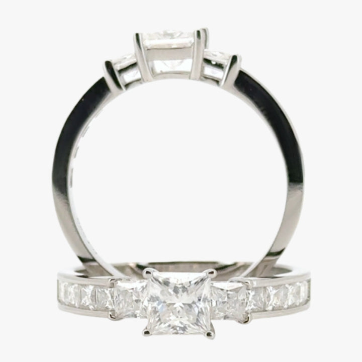 anillo de compromiso estilo Japones