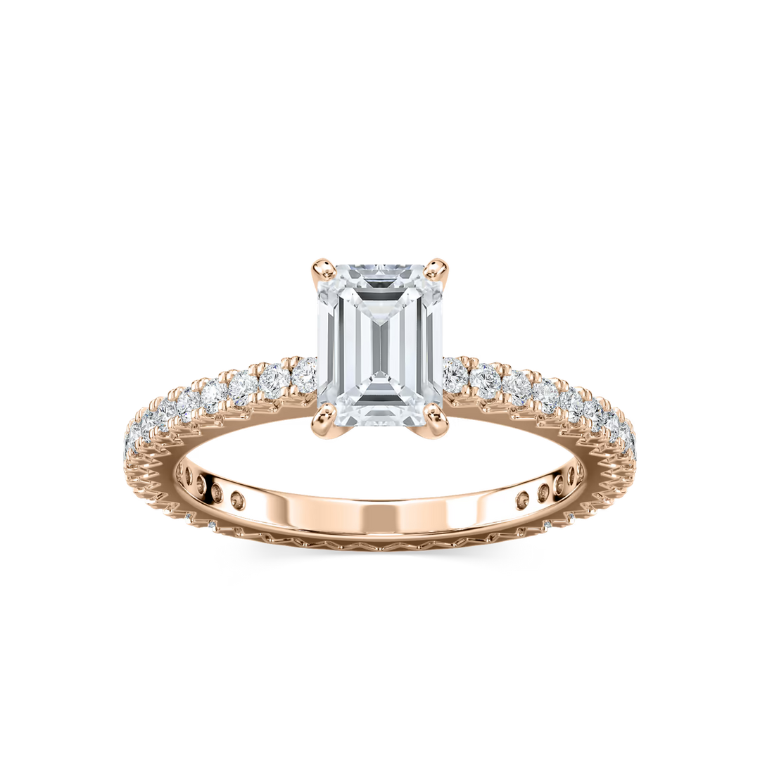 Marilyn Accented Engagement Ring