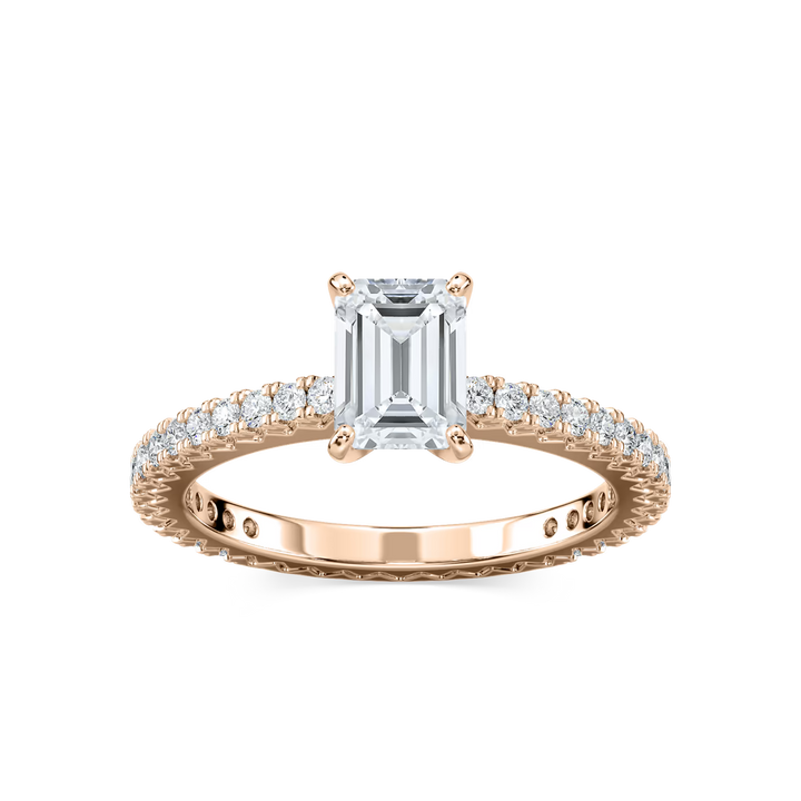 Marilyn Accented Engagement Ring