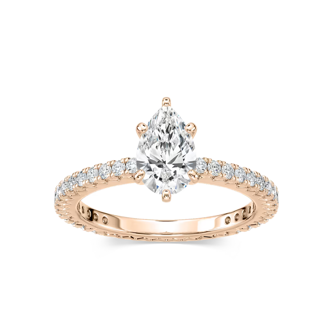 Marilyn Accented Engagement Ring