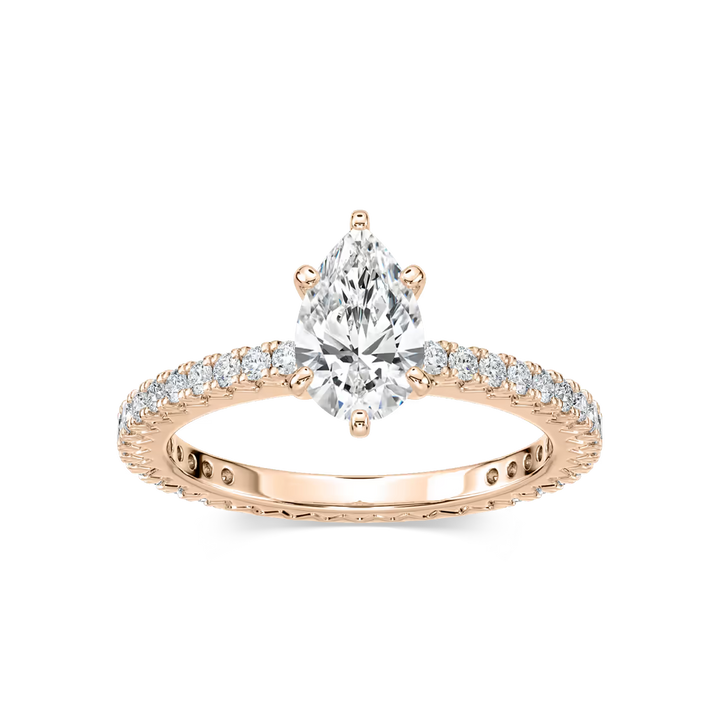 Marilyn Accented Engagement Ring