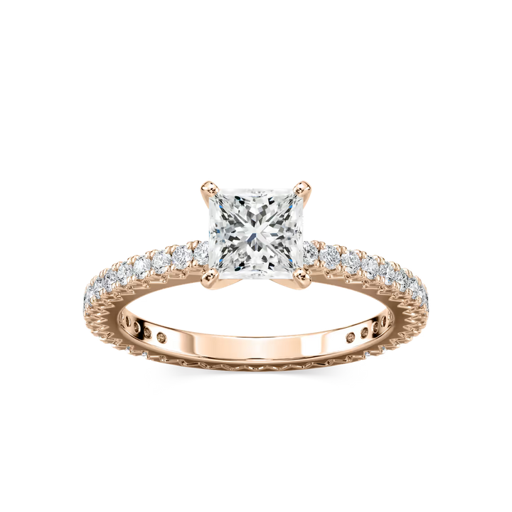 Marilyn Accented Engagement Ring