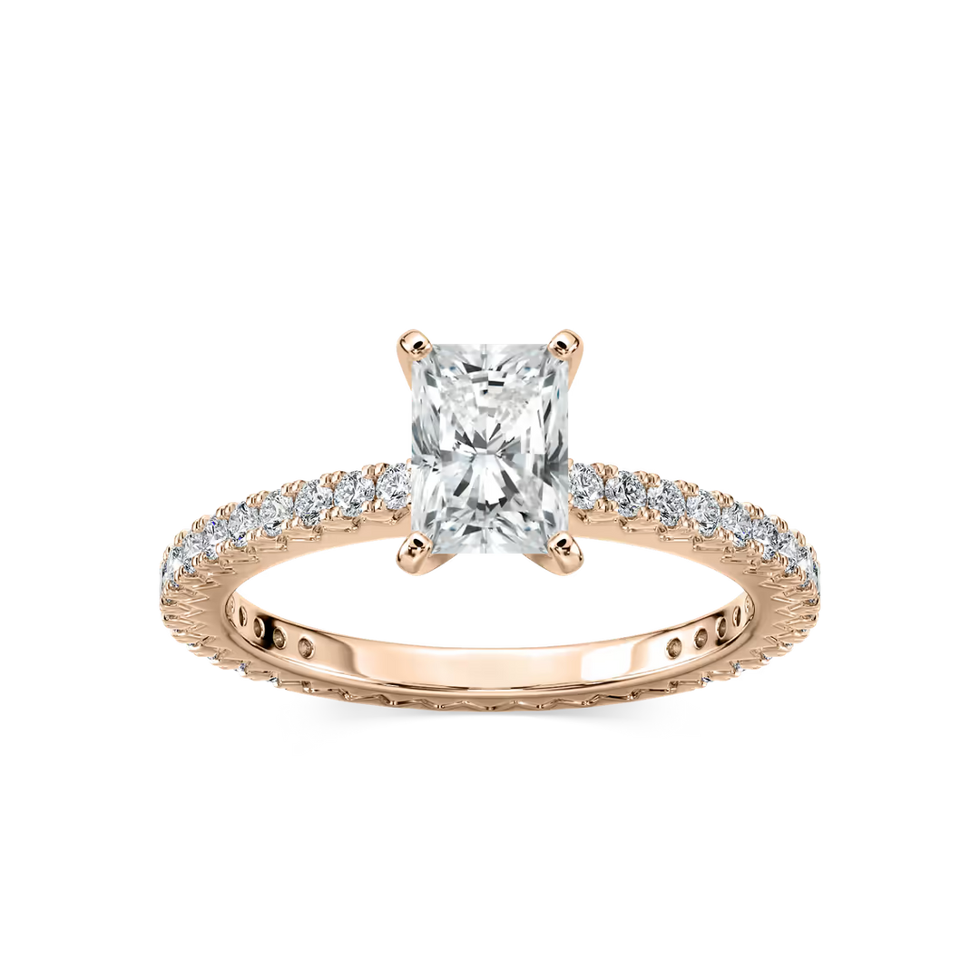 Marilyn Accented Engagement Ring
