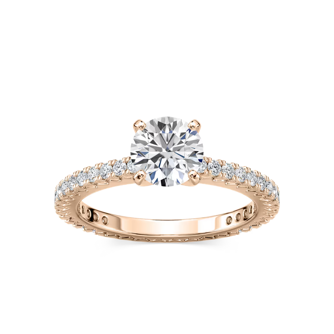 Marilyn Accented Engagement Ring