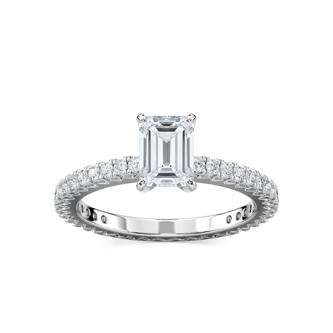 Marilyn Accented Engagement Ring
