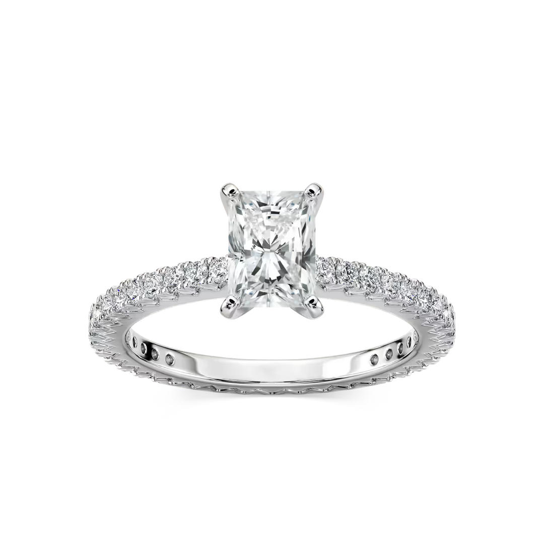Marilyn Accented Engagement Ring