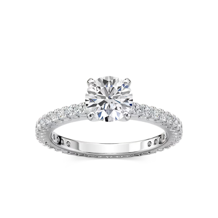 Marilyn Accented Engagement Ring