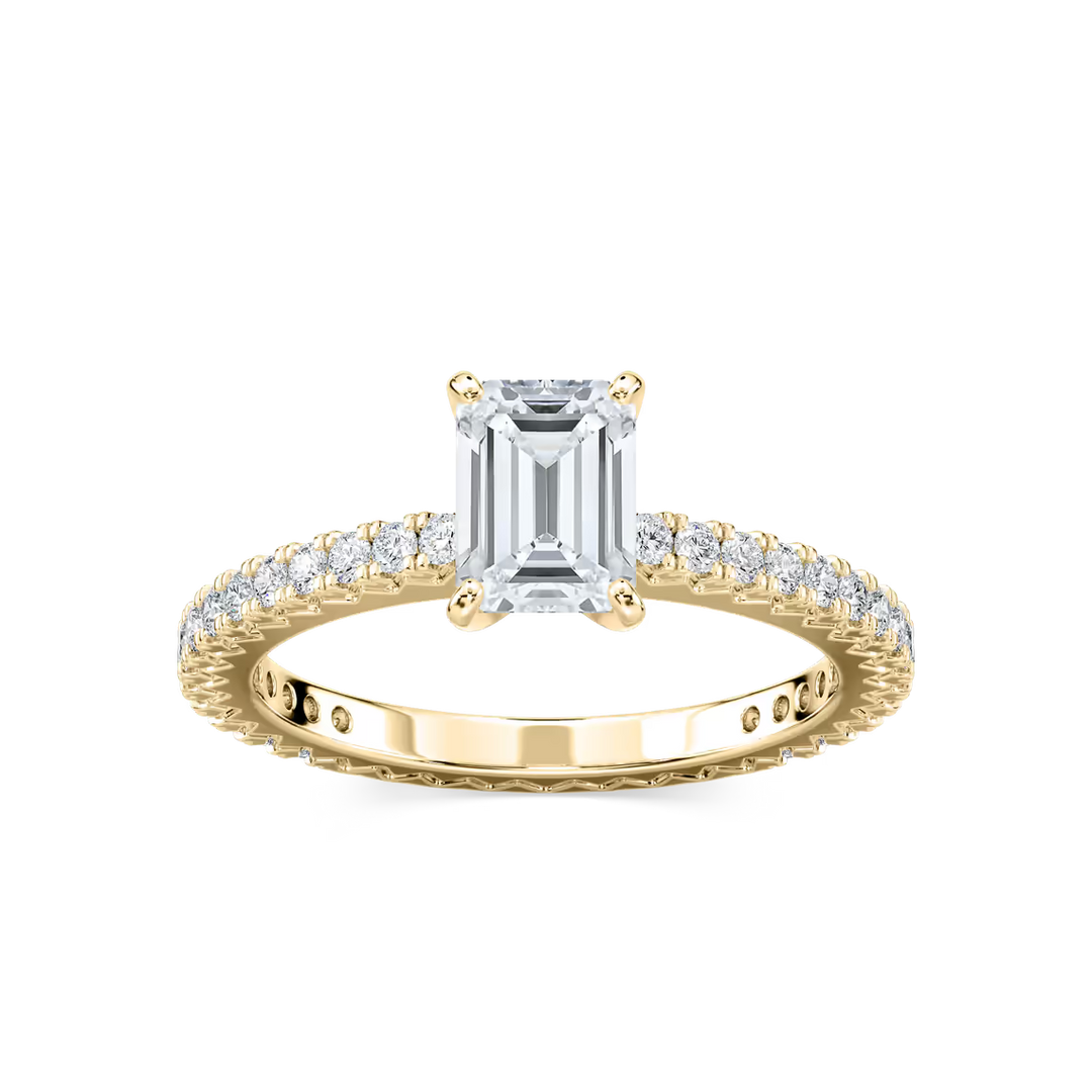 Marilyn Accented Engagement Ring