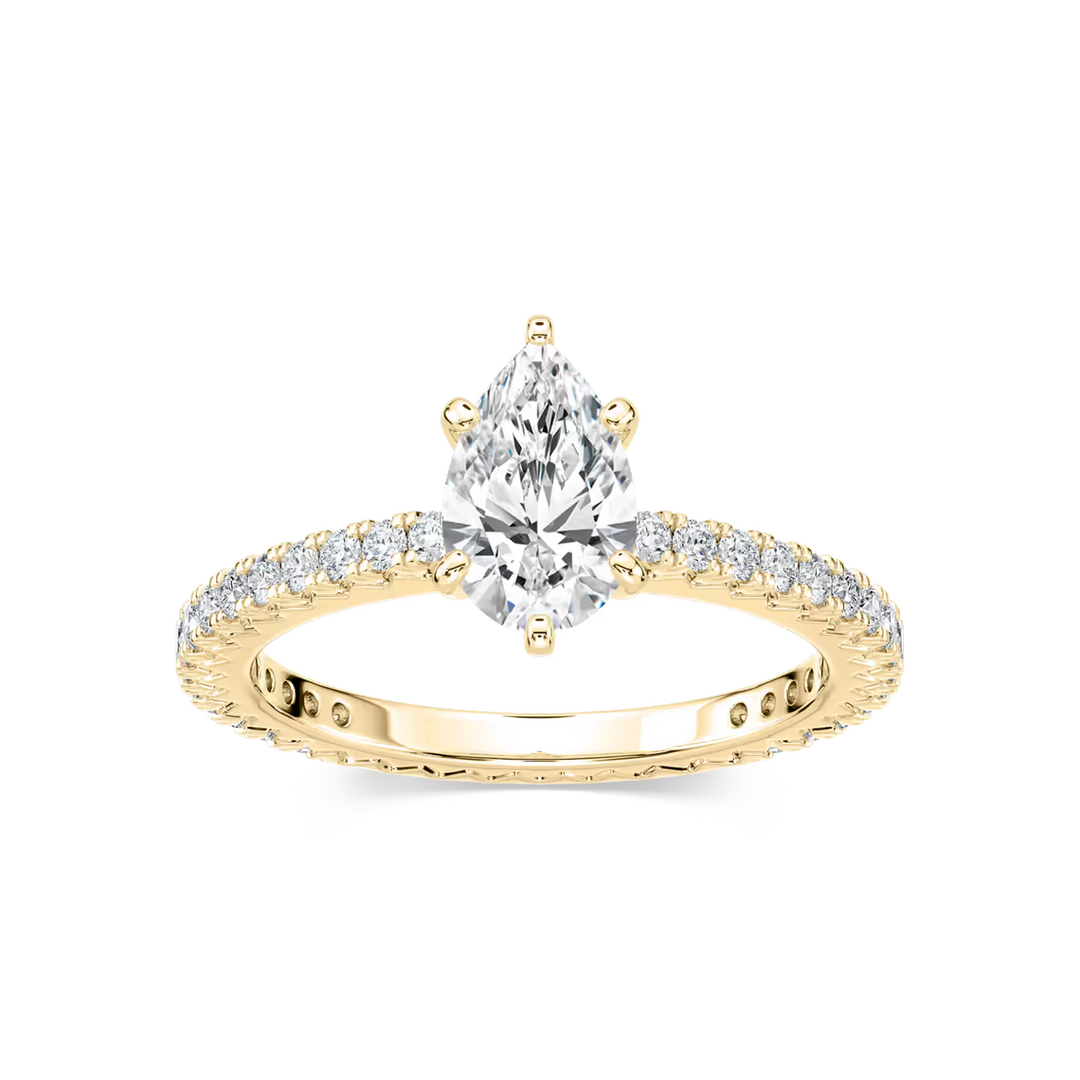 Marilyn Accented Engagement Ring