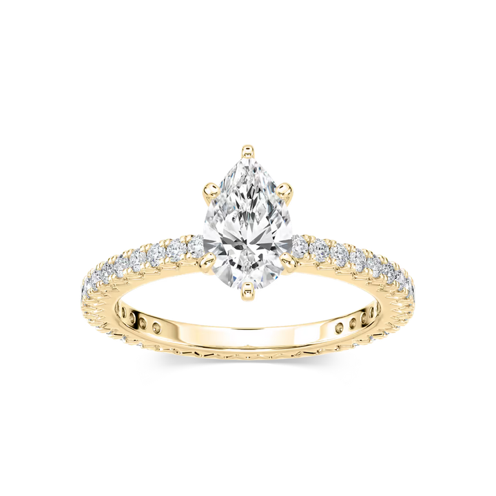 Marilyn Accented Engagement Ring