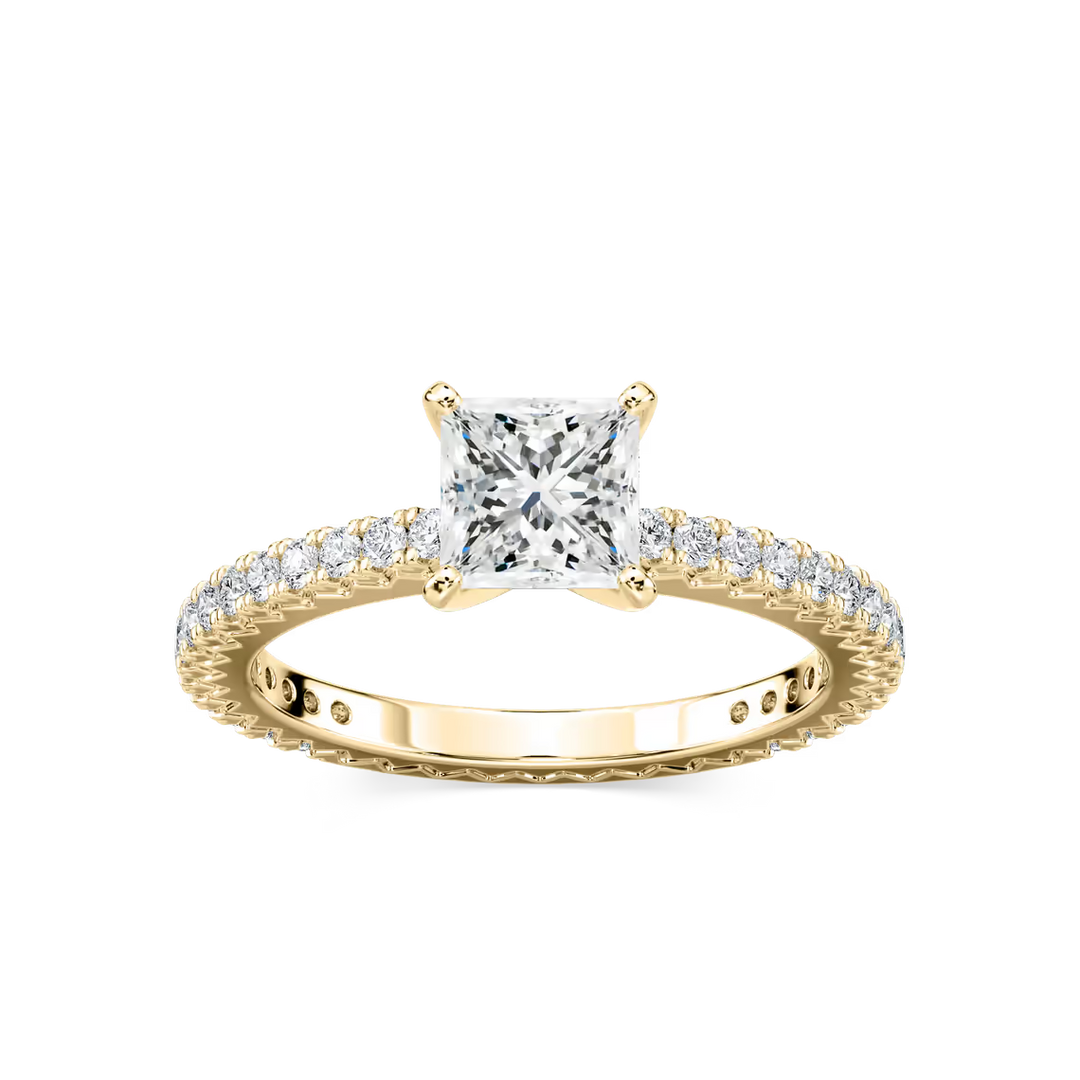 Marilyn Accented Engagement Ring