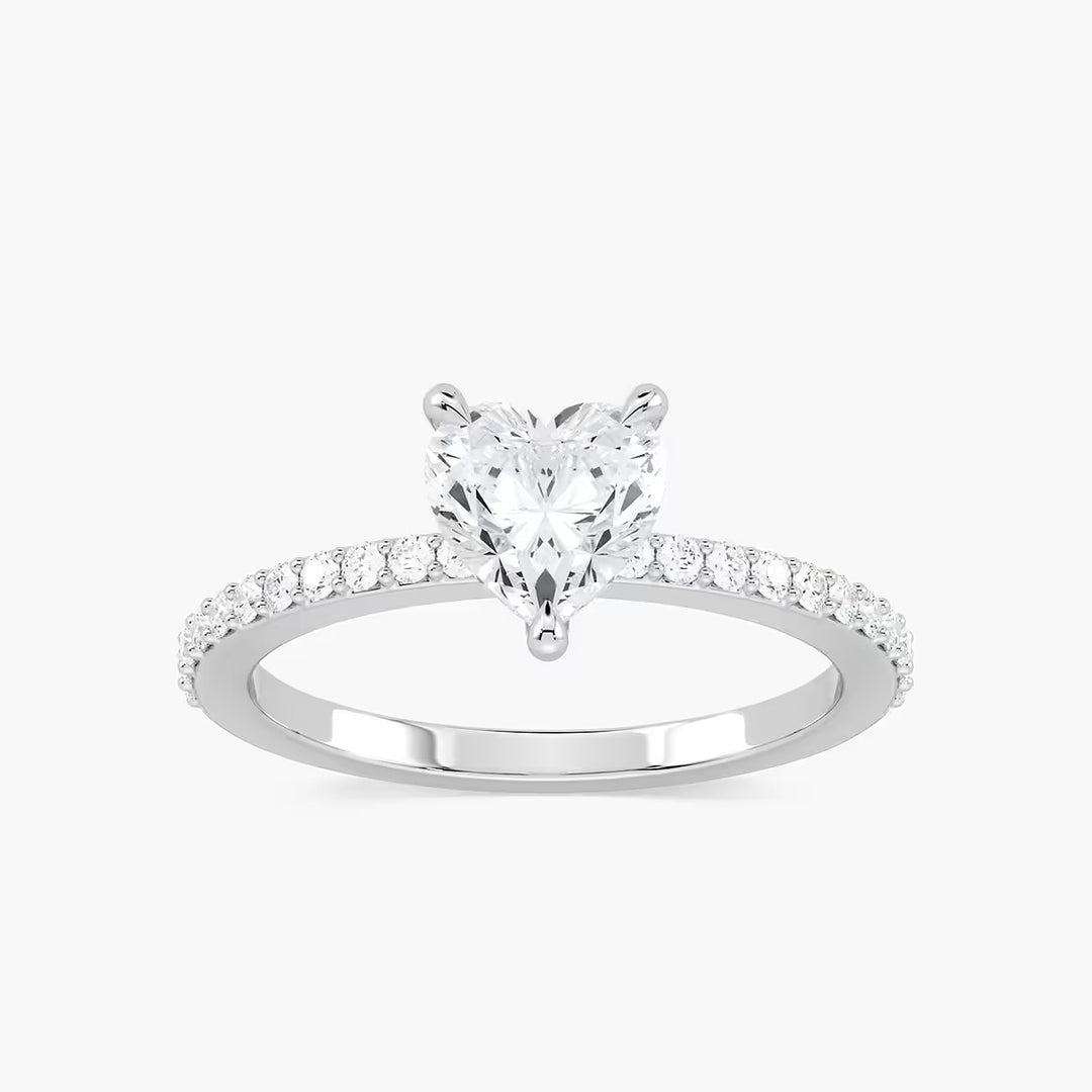 Marilyn Accented Engagement Ring