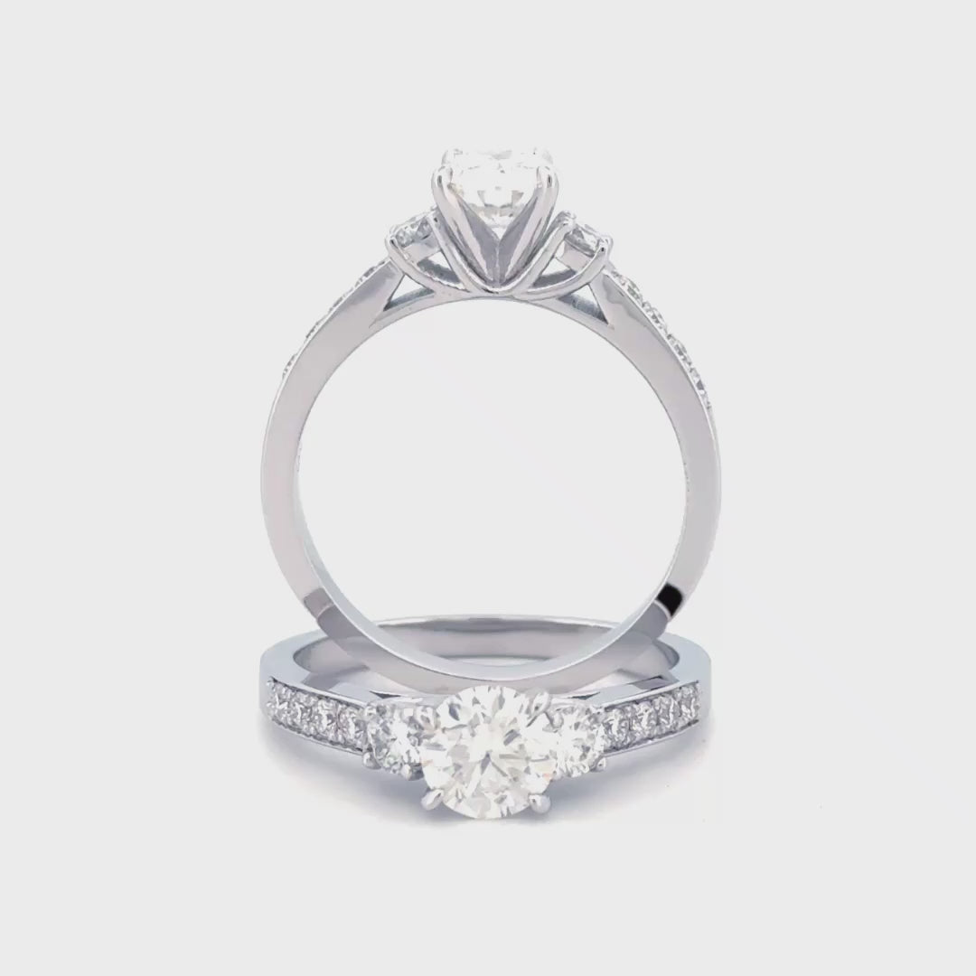 Anillo de compromiso CROWN ETERNITY