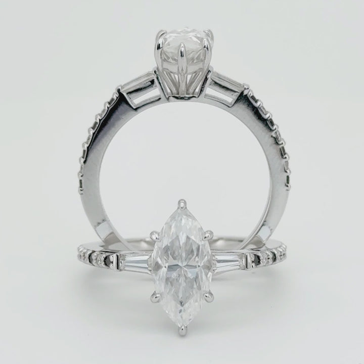 ANILLO DE COMPROMISO MIDNIGHT MARQUIS