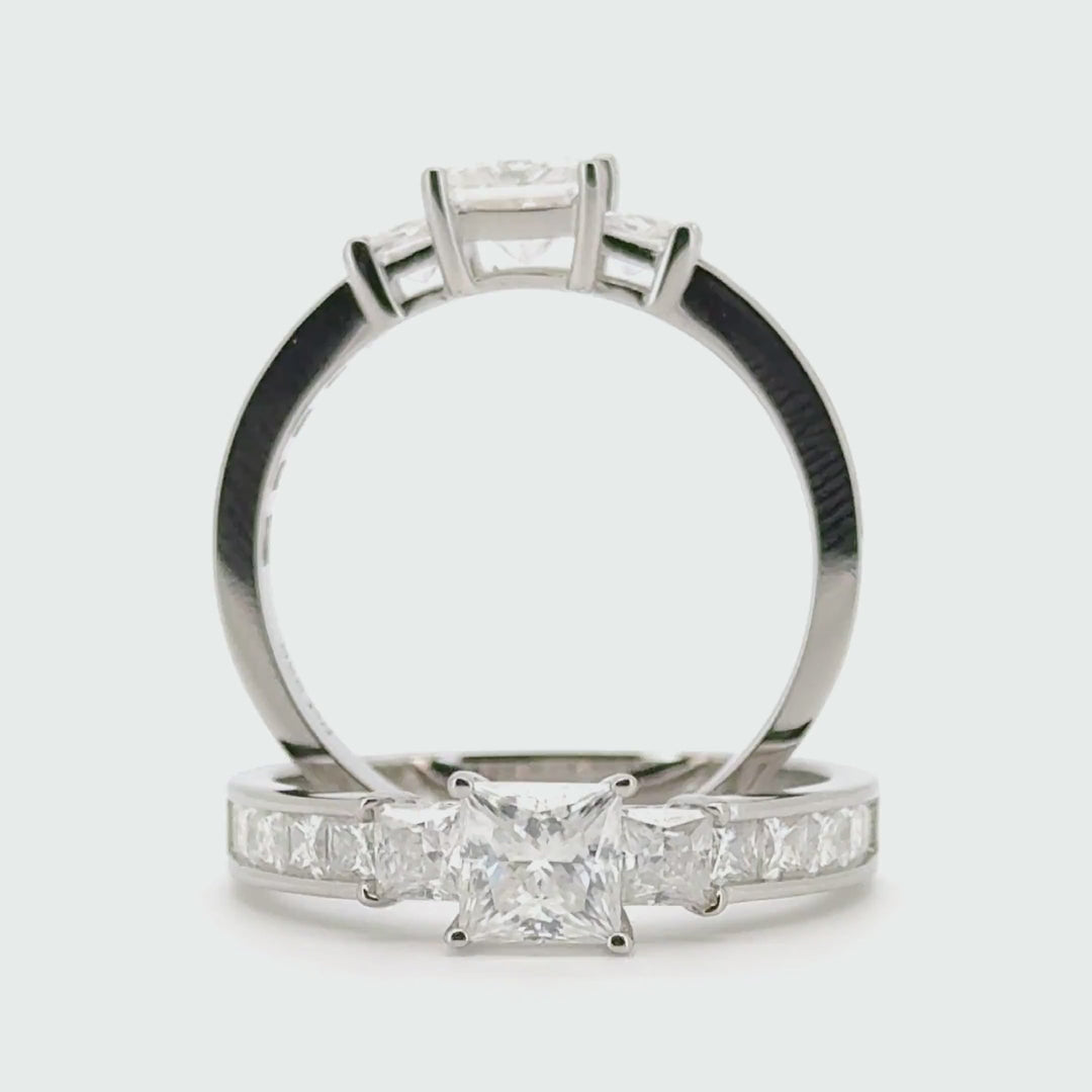 anillo de compromiso estilo Japones