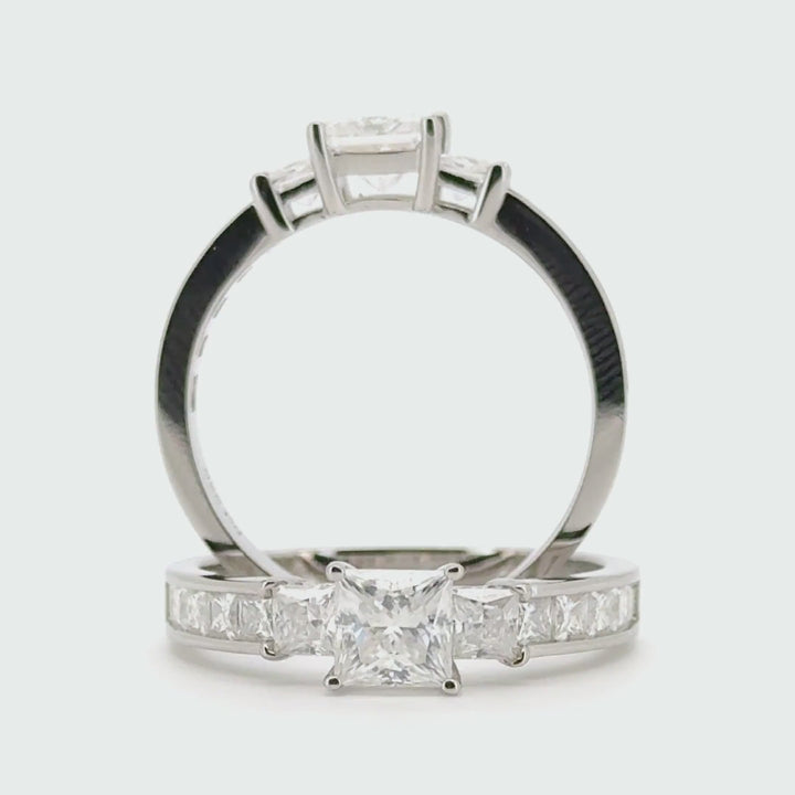 anillo de compromiso estilo Japones